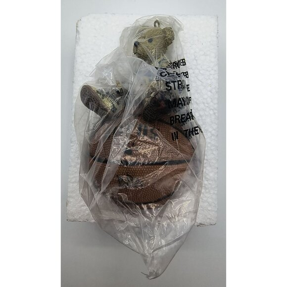 Boyds Bears Basketball Ornament 1998 #25706 Sports-Themed Original Box - Picture 7 of 12